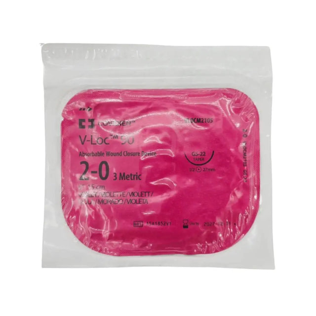 Covidien VLOCM2105 V-Loc 90 2-0 1X6" Violet GS-22 27mm Covidien