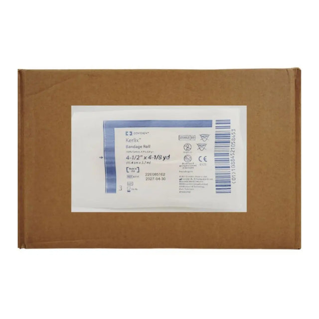 Covidien 6715 Kendall Kerlix 4.5 in x 4.1 yd Gauze Rolls 6 Ply - Sterile Case/96 Covidien