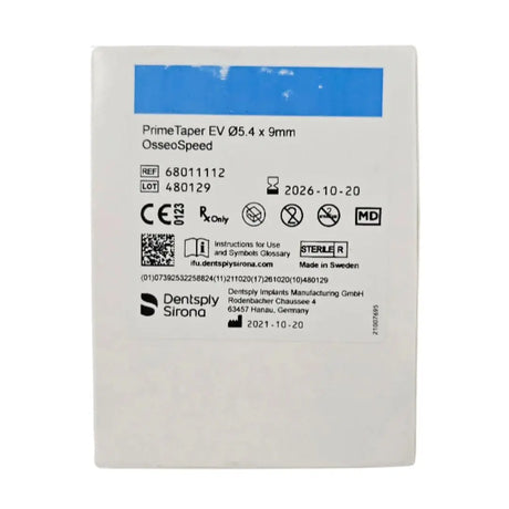 Dentsply Implants Manufacturing 68011112 Primetaper Ev Dentsply Implants Manufacturing