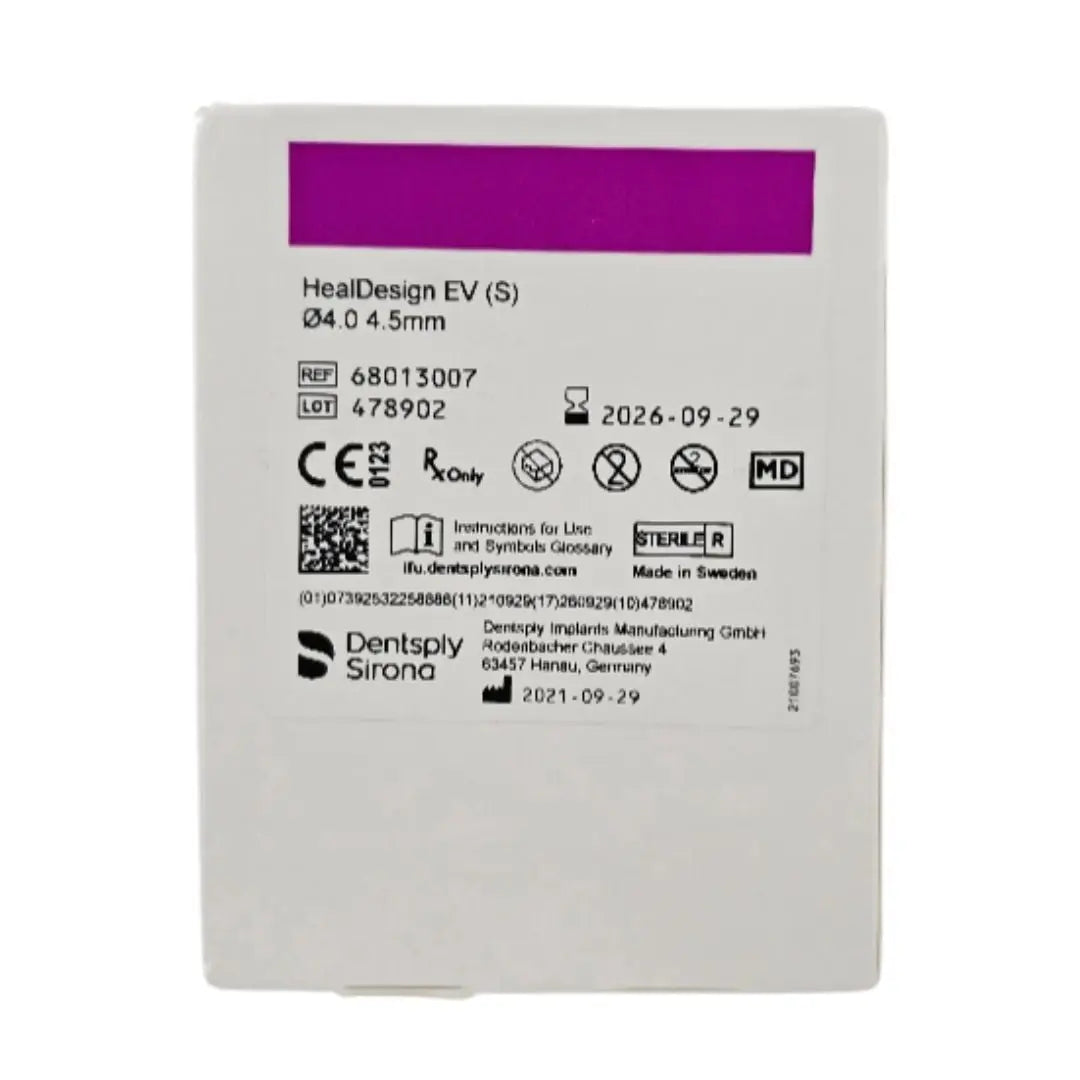 Dentsply Implants Manufacturing 68013007 Healdesign Ev (s) Dentsply Implants Manufacturing