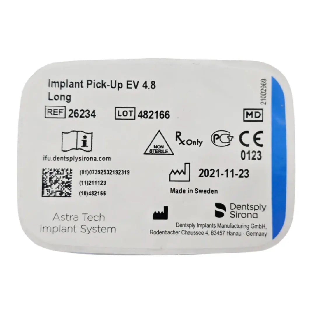 Dentsply Implants Manufacturing 26234 Implant Pick-up Ev 4.8 Long Dentsply Implants Manufacturing
