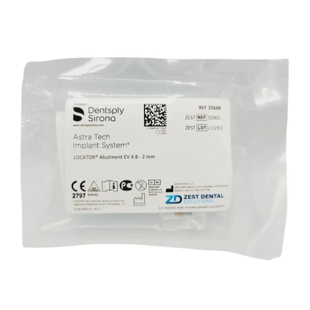 Zest Anchors 25668 Abutment EV 4.8-2mm Zest Anchors