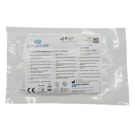 Zest Anchors 08530 LOCATOR Abutment Replica Female Analog 4.0mm (4 Pack) Dentsply Sirona Astra Tech Implant System Zest Anchors