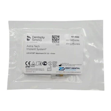 Zest Anchors 02793 LOCATOR Abutment EV 3.6 - 4mm Dentsply Sirona Astra Tech Implant System Zest Anchors