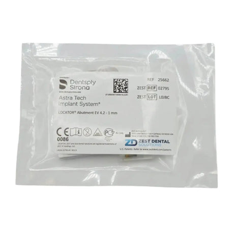 Zest Anchors 02795 LOCATOR Abutment EV 4.2 - 1mm Dentsply Sirona Astra Tech Implant System Zest Anchors