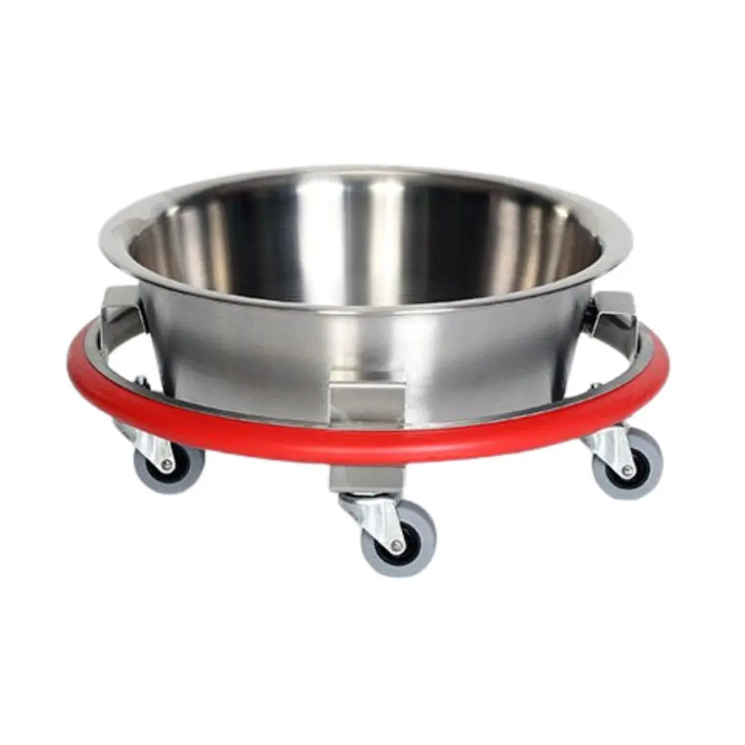 Midcentral Medical MCM-541 Stainless Steel Sponge Receptacle 8.5qt. Bucket Midcentral Medical