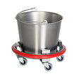 Midcentral Medical MCM-540 Stainless Steel Kick Bucket 12 qt. bucket Midcentral Medical