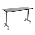 Midcentral Medical MCM-530/531/532/533/535 Height Adjustable SS Instrument Table Midcentral Medical