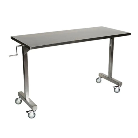 Midcentral Medical MCM-530/531/532/533/535 Height Adjustable SS Instrument Table Midcentral Medical