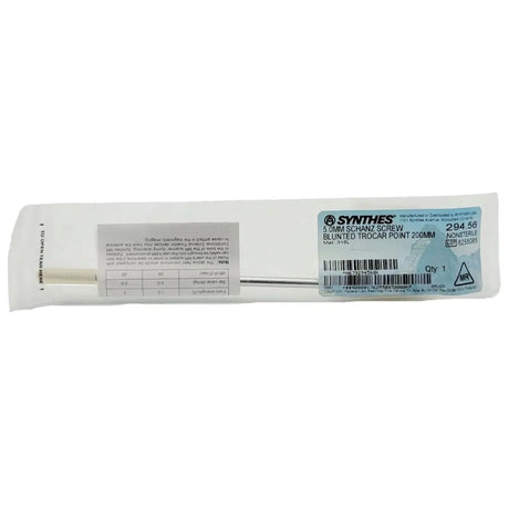 Synthes 294.56 5.0mm Schanz Screw Blunted Trocar Point 200mm Synthes