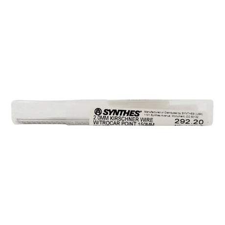Synthes 292.20 2.0mm Kirschner Wire W/trocar Point 150mm Synthes