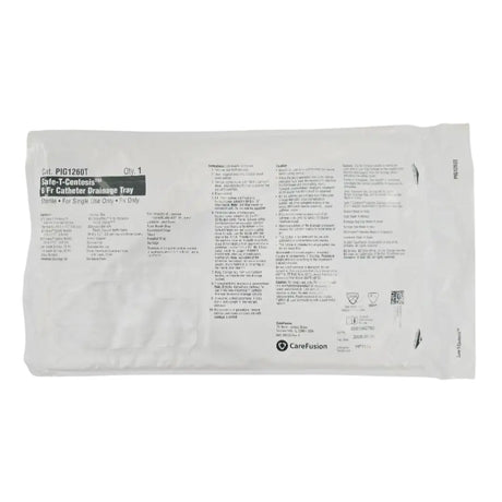 BD CareFusion PIG1260T Safe-T Centesis 6F Catheter Drainage Tray Carefusion