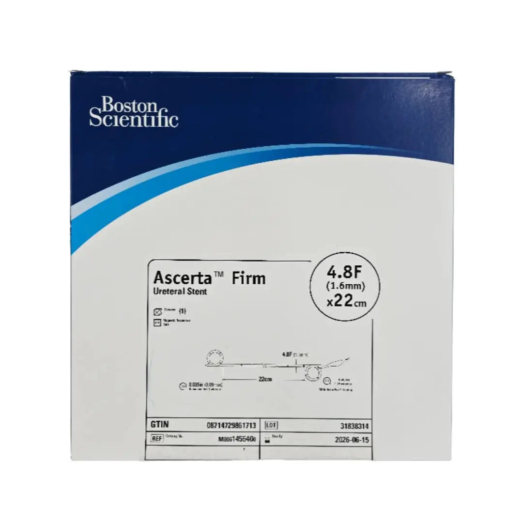Boston Scientific M0061456400 Ascerta Firm Ureteral Stent 4.8F x 22cm Boston Scientific