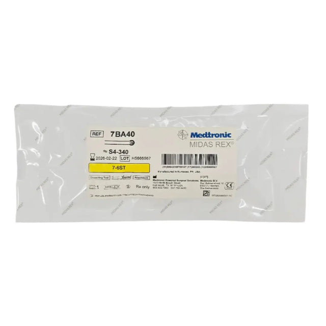 Medtronic 7BA40 Midas Rex 7-6ST Legend Bur Attachment 7cm x 4mm Dissecting Tool Medtronic