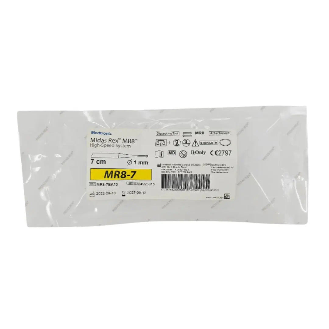 MR8-7BA10 Medtronic Midas Rex MR8 High Speed System Attachment 7cm