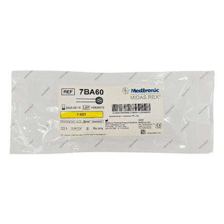 Medtronic 7BA60 Midas Rex 7-6ST Legend Bur Attachment 7cm x 6mm Dissecting Tool Medtronic