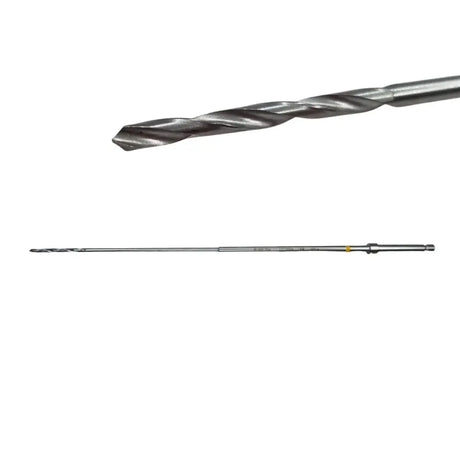 Synthes 388.394 Orthopedic 2.4mm Quick-Connect 2-Flute Drill Bit with Stop 8" Synthes