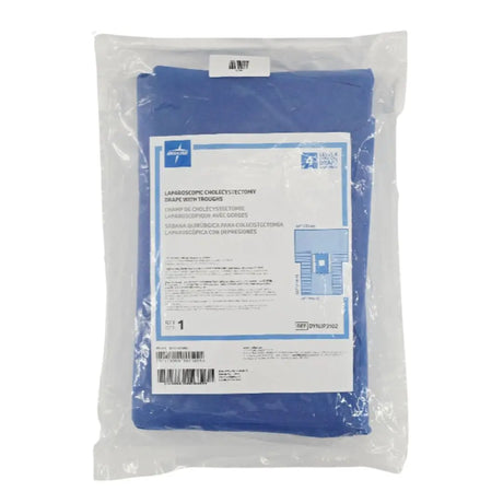 Medline DYNJP3102 Laparoscopic Cholecystectomy Drape with Troughs Level 4 Surgical Drape Medline