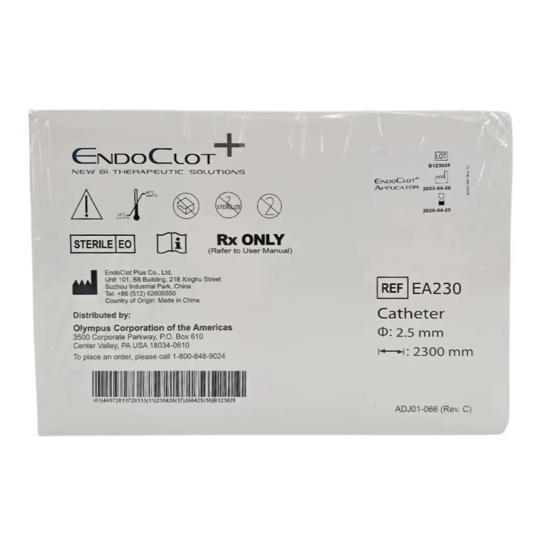 Olympus Endoclot Plus EA230 Applicator 2.5mm Catheter 2300mm Box