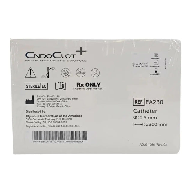 EndoClot Plus EA230 Applicator 2.5mm Catheter 2300mm BX/5 EndoClot