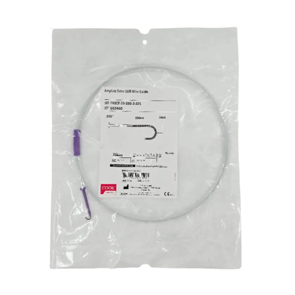 G03460 Cook Medical Amplatz Extra Stiff Wire Guide .035
