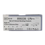 DORC 92-09 Scleral Buckling Products 3.5mm Silicone Strip Style 41 Set of 5 DORC
