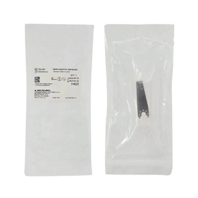 MicroAire ZS-340 Micro Sagittal Saw Blade 9.5mm x 41mm x 0.5mm MicroAire