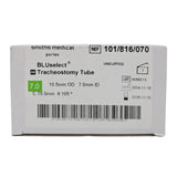 Smiths Medical 101/816/070 Portex BLUselect Tracheostomy Tube Uncuffed 7.0mm ID Smiths Medical
