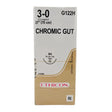 Ethicon G122H CHROMIC GUT 3-0 Naturally BROWN 1X27" SH 26mm BX/36 Ethicon