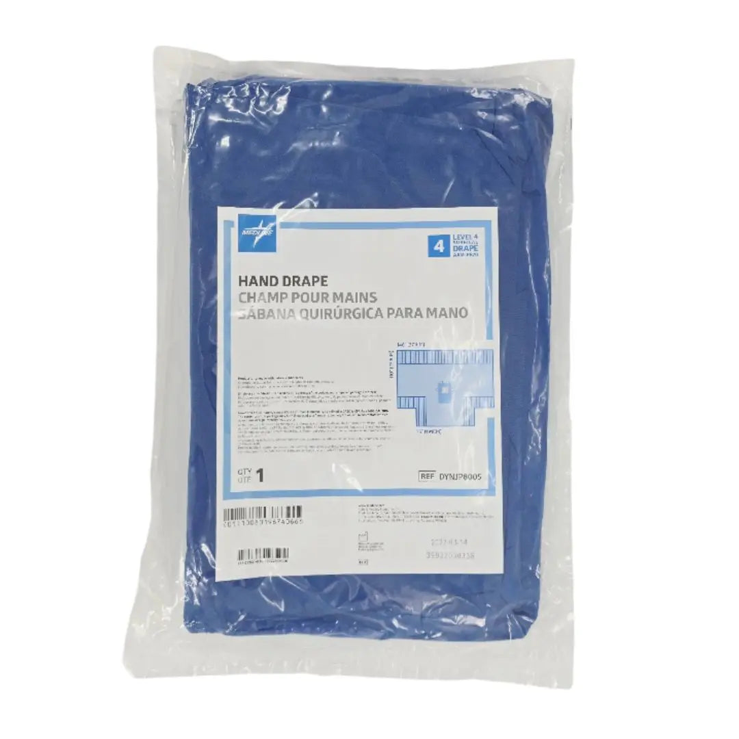 Medline DYNJP8005 Hand Drape Level 4 Surgical Drape Medline