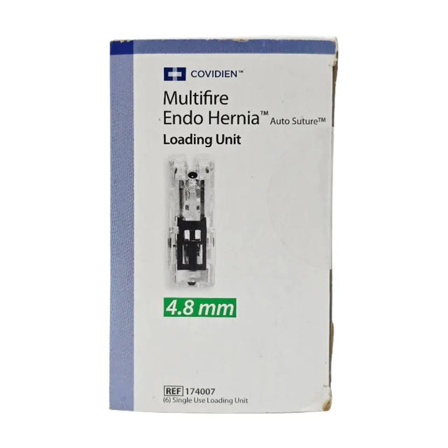 Covidien 174007 Multifire Endo Hernia Auto Suture Loading Unit 4.8mm BX/6 Covidien