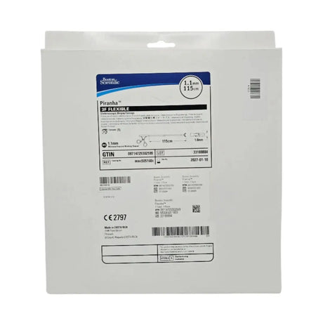 Boston Scientific M0065051600 Pirhana 3F Flexible Ureteroscopic Biopsy Forceps 1.1mm x 115cm 1/EA Boston Scientific