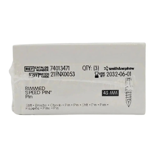 Smith & Nephew 74013471 Rimmed Speed Pin 45mm BX/3 Smith & Nephew, Inc.