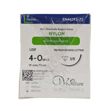 Endure Industries EN46193-75 4-0 NYLON Blue 19mm Prime Reverse Cutting 75cm BX/12 Endure Industries