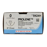 Ethicon 8424H 0 PROLENE Blue 1X30" CT-1 36mm BX/36 FULL OPEN BOX Ethicon
