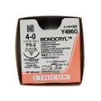 Ethicon Y496G 4-0 MONOCRYL Undyed 1X18" PS-2 19mm BX/12 FULL OPEN BOX Ethicon
