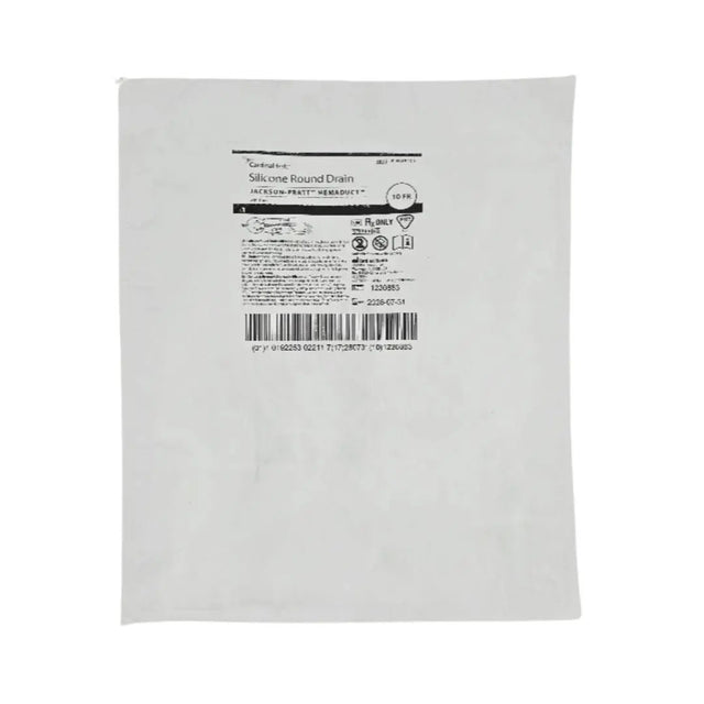 Cardinal Health JP-HUR101 Jackson-Pratt Hemaduct Silicone Round Drain w/ Trocar 10Fr. 1/EA Cardinal Health