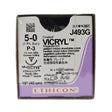 Ethicon J493G Coated VICRYL 5-0 Undyed 1X18" P-3 13mm BX/12 Ethicon