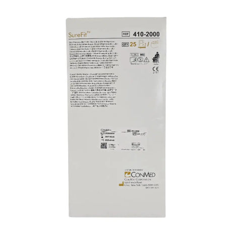 ConMed 410-2000 SureFit Dual Dispersive Electrode for Patients >4.4 lbs BX/25 ConMed