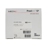 Amsino MEDXL Prefilled Saline Syringe Praxiject SP 0.9% NaCl (10mL) Disposable 3705-3 BX/30 MEDXL