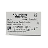 Ambler Surgical 5435 Surgistar Precision Depth Incision Blade .35mm Depth BX/6 Ambler Surgical