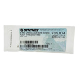 Synthes 206.014 4.0mm Cancellous Bone Screw Fully Threaded/14mm Synthes