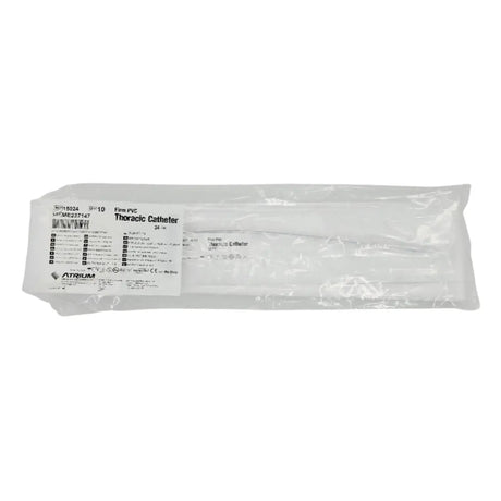 Atrium 15024 Straight Firm PVC Thoracic Catheter 24Fr. 10/PKG Atrium