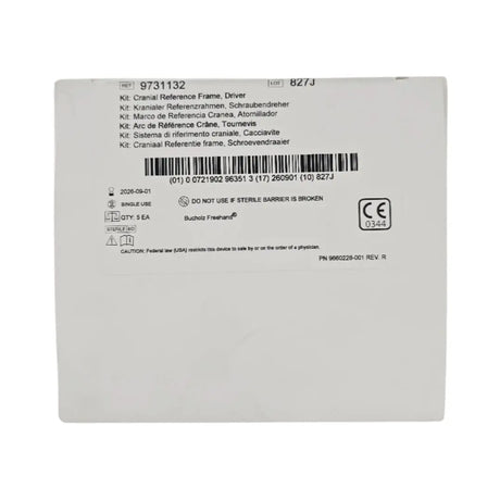 Medtronic 9731132 Bucholz Freehand Cranial Reference Frame Driver Kit ENT BX/5 Medtronic
