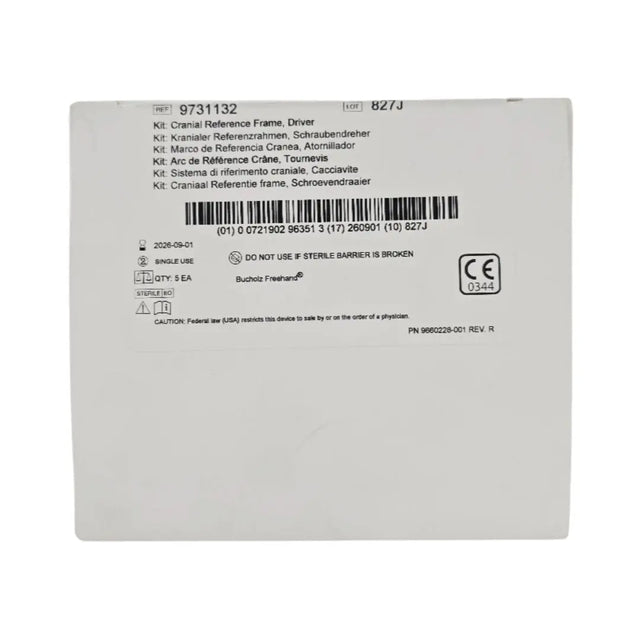 Medtronic 9731132 Bucholz Freehand Cranial Reference Frame Driver Kit ENT BX/5 Medtronic