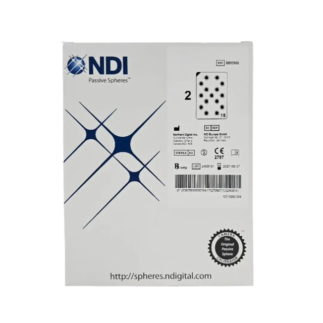 NDI 8800966 Passive Spheres Procedure Trays BX/30 (15/PK, 2PK/BX) NDI