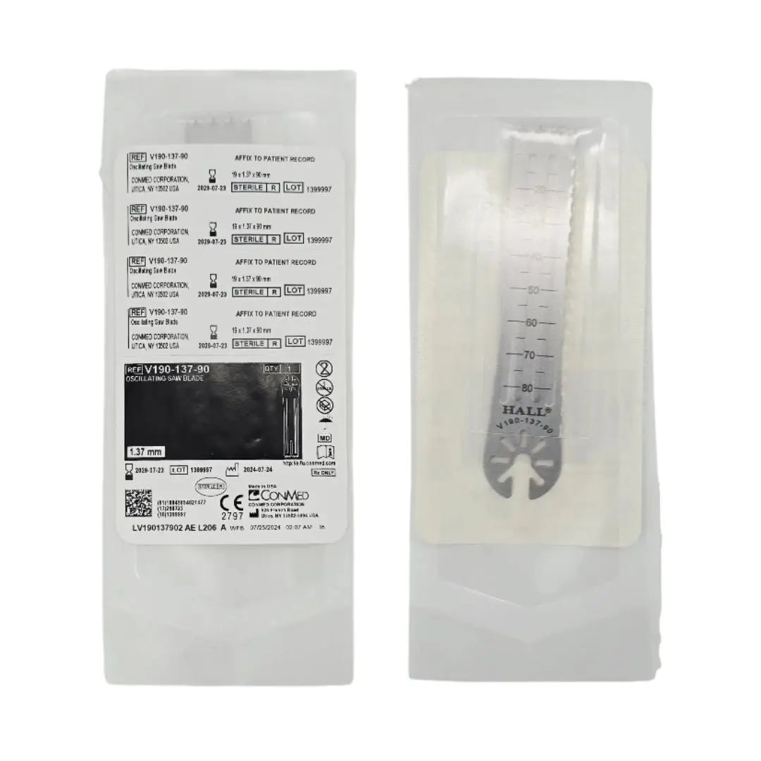 ConMed V190-137-90 Oscillating Saw Blade 19mm x 1.37mm x 90mm 1/EA ConMed
