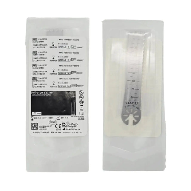 ConMed V190-137-90 Oscillating Saw Blade 19mm x 1.37mm x 90mm 1/EA ConMed