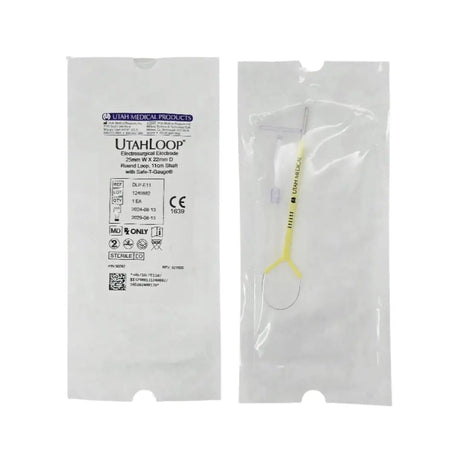 Utah Medical Products DLP-E11 UtahLoop Electrosurgical Electrode 25mm W x 22mm D Round Loop, 11cm Shaft w/ Safe-T-Gauge 1/EA Utah Medical Products