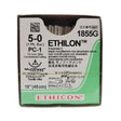 Ethicon 1855G ETHILON 5-0 Black 1X18" PC-1 13mm BX/12 Ethicon